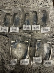 9 Pack-Jeffrey Alexander Milan #1092SN 3-3/4 Inch Center to Center Handle Pull
