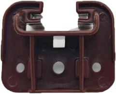10 Drawer Slide Track Guide Glides – Replacement Parts for Dressers – Brown (10)