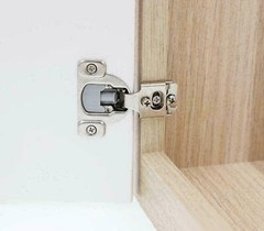 Stainless Steel Overlay Compact Soft Close Cabinet Door Hinges W/Screws 105° Lot
