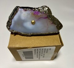 Anthropologie Swirl Geode Agate Pull Knobs 2015 ~ New In Box