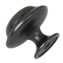 GlideRite 1-1/8 in. Dia Oil Rubbed Bronze Round Rope Cabinet Knobs NEW