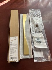 Belwith Keeler B076154-BGB Channel 12” Modern Bauhaus Pull Brushed Golden *READ
