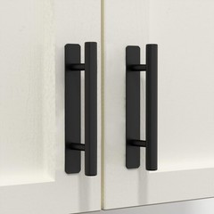 4 PCS Self-Adhesive Sliding Closet Door Handles Instant Stick-On Pulls 5 Inch
