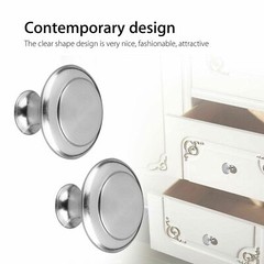 10 PCS Stainless Steel Cabinet Knobs Drawer Pulls Door Handles Kitchen Hardware