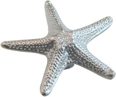 41666 2-3/4″ Starfish Satin Chrome Designer’s Edge™ Cabinet Knob