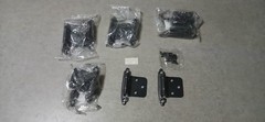 Decobasics Oil Rubbed Bronze Cabinet Hinges (5 Pairs/ 10 Hinges)