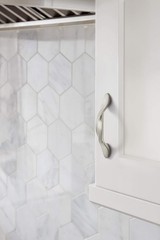 Amerock | Cabinet Pull | Satin Nickel 3 inch 76 mm Center to Center Drawer Pull