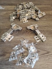 Pack of 10 Pcs Full Overlay Soft Close Hydraulic Kitchen Cabinet Hinge