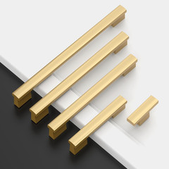 10 Pack 5 Inch(128Mm) Champagne Bronze Cabinet Pulls Kitchen Cabinet Handles Cha