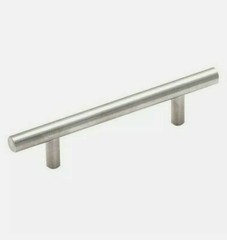 8 pack – Amerock BP19011CSG9 Bar Pulls 3-3/4 in (96 mm) Sterling Nickel
