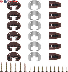 Dresser Drawer Slides Replacement Kit for Kenlin Rite-Trak II Model #168, 6 Set