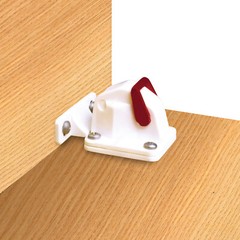 Rev-A-Lock Magnetic Cabinet Door Security Safety Baby Kids Child Latch Catch