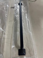Hickory Hardware H076706-BI, Forge 12″ Farmhouse Cabinet Handle – Black Iron