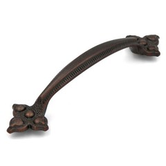 Keeler Spanish Gothic Dark Antique Copper Solid Brass 5″cc Handles P3022-DAC