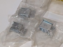 Lot of 16 Pieces (mostly) Stanley Cabinet Hardware, Incl. (7)SP46 Magnetic Catch