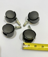 4 PCS Universal Wheel Cart, Rolling Cart Replacement Wheels 3”X 1.5”