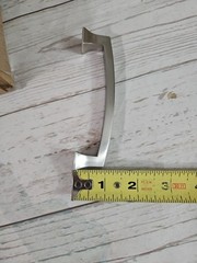 16 Brushed Nickel Cabinet Handles For Cabinets, Cupboards or Drawer 4″ Center
