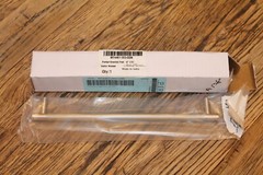 Ashley Norton MT4461-203 Nickel Manzoni 8″ Partial Knurled Drawer Cabinet Pull
