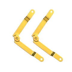 10Pcs Folding Lid Support Hinges for Jewelry Box Gift Wooden Boxes Cases Display