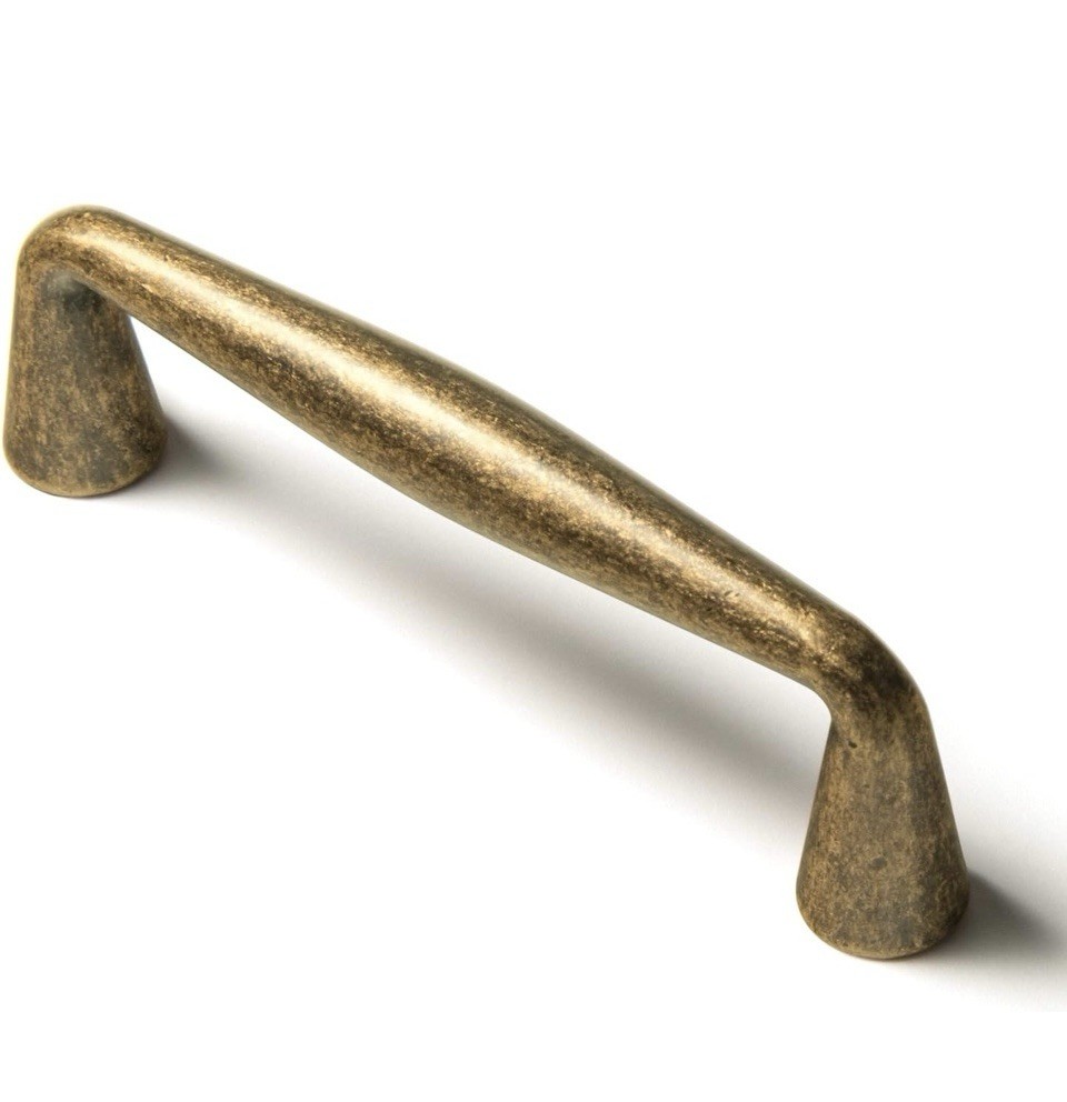 Vintage Retro Antique Brass Zinc Alloy Luxury Cabinet Handles – 3”(76mm) 6 Pack
