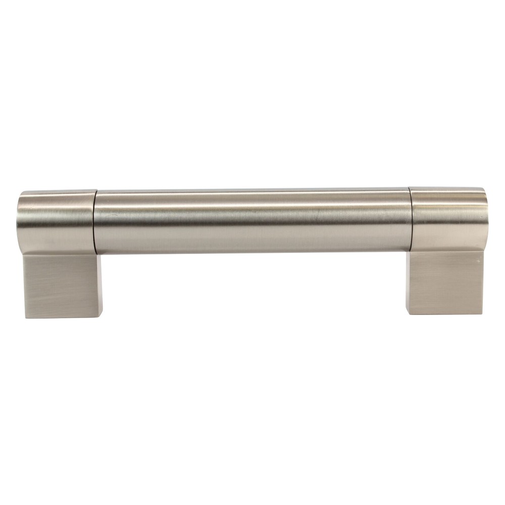 Euro Style 5-1/32″ Brushed Nickel Kitchen Cabinet Door Drawer Handle Pull