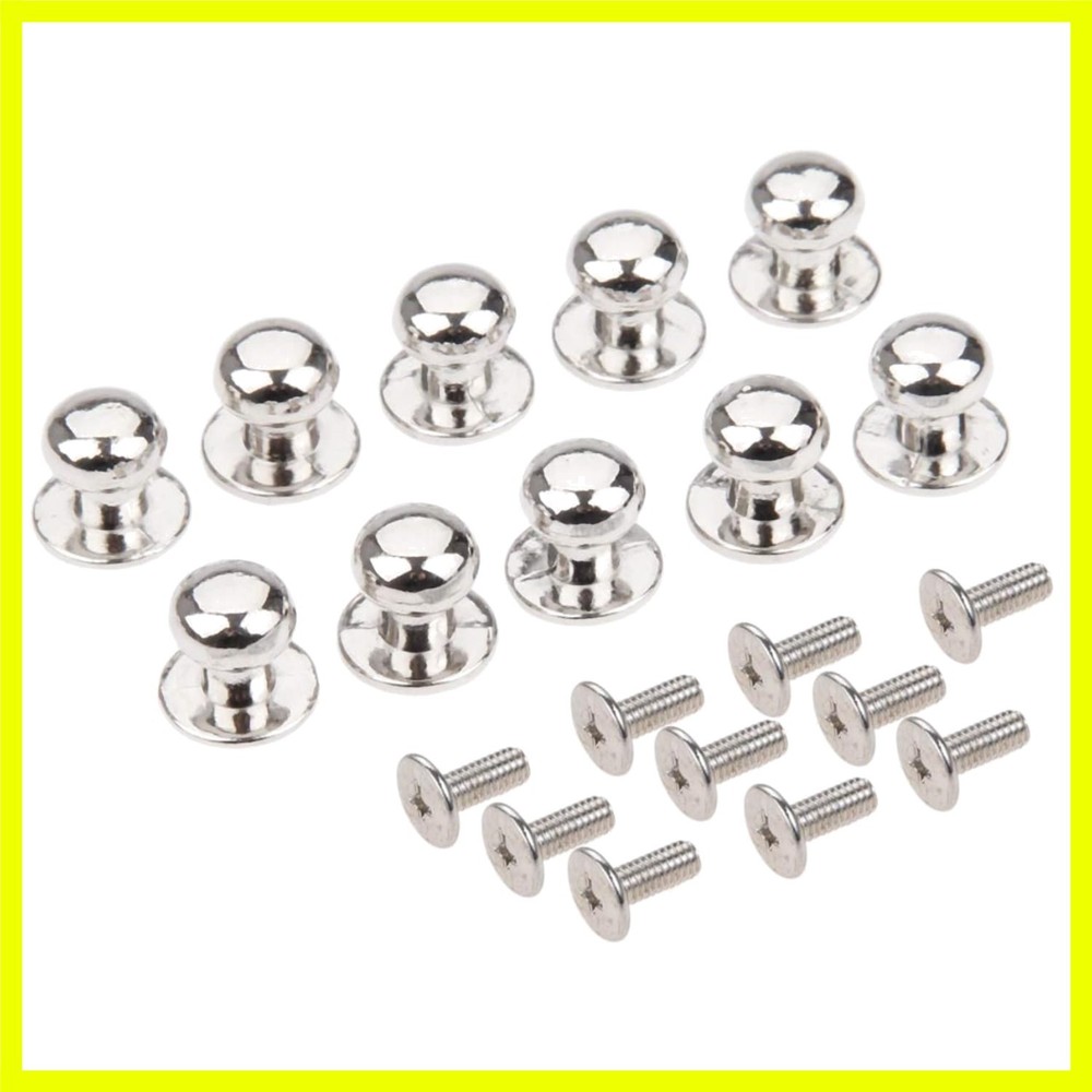 Polished 10Pcs Silver Retro Drawer Knobs – Perfect for Cabinets & DIY Projects