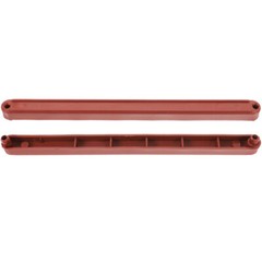 2 Pcs Full Extension Drawer Slides Track Guides Plastic Rails