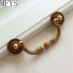 2.5″ 3.75″Vintage Drop Bail Dresser Drawer Pull Cabinet Handle Knob