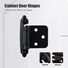 Kitchen Cabinet Hinges Overlay Self Closing Face Mount Cupboard Door Hinge LOT