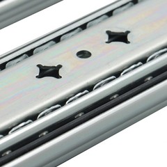 1 Pair Locking Drawer Slides 24 Inch Lock & Full Extension 250 lbs Load Capacity