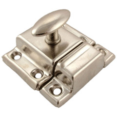 Nickel Plated Small Stamped Cabinet Latch NEW 1 pc/Pack