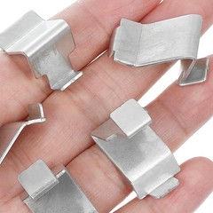 12pcs Metal Cabinet Shelf Clips, Heavy Duty Adjustable Shelf Supports for Sec…