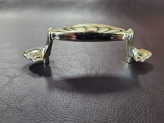 Belwith Tranquility Polished Brass Footed 3″ Ctr. Cabinet Arch Pull P442-PB