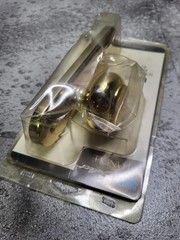 New Vintage Cole Sewell HD 635 Solid Brass Round Knob Made In Italy