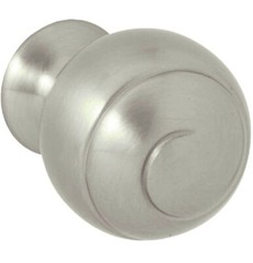 20 Amerock Swirl’Z Satin Nickel Spiral 1-1/8 In. Cabinet Knobs