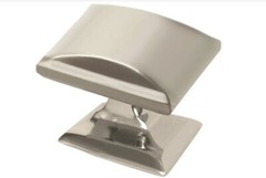 Amerock 2000694 Metallic Polished Nickel Candler Zinc Cabinet Knob 1 in. 2pcs