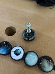 Set 7 Planets of Solar System DRAWER PULLS Earth Unique Science Knob Hardware