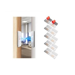 10 Pack Magnetic Cabinet Door Catch, Ultra Thin Cabinet Door Magnets, Adhesive