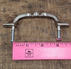 Belwith P524-SC Satin Chrome Arch Bar Knob Hardware and Drawer Knob