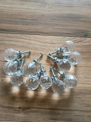 Cabinet Door/Drawers Glass Knobs