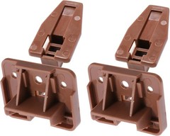 10PCS Drawer Slide Track Guide Glide for Center Mount Drawer for Dressers