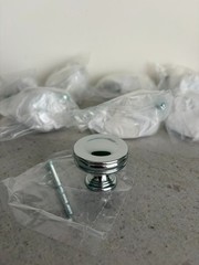 Polished Chrome Cabinet Knobs (NEW Armac Martin #4058)