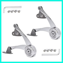 Lid Support Hinge in Satin Nickel Folding Lid Stay Hinge with Soft Close, Per…