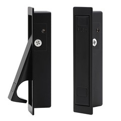 Pocket Door Pull Handle Press Finger Edge Pull Push Flush Mount Door Pull for…