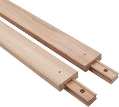 Wooden Drawer Slides 40cm Classic Wood Center Guide Track 15-3/4”