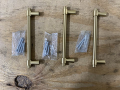 Lot 3x Amerock BP36859BBZ Destine 5-1/16″ Center-Center Bar Cabinet Pull *READ*