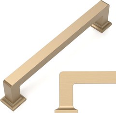 Asidrama 10 Pack 5 Inch(128mm) Hole Centers Champagne Bronze Kitchen Cabinet