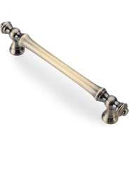 Asidrama 16 Pack 5 Inch(128mm) Brushed Antique Brass Kitchen Cabinet Handles