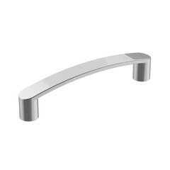 1 PC Rift Polished Chrome Cabinet Drawer Pull 33/4 Inch 96 mm Center Handle