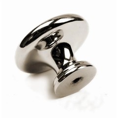 10 Pack 1-1/4 inch(32mm) Polished Nickel Cabinet Knobs Dresser Knobs Round Dr…